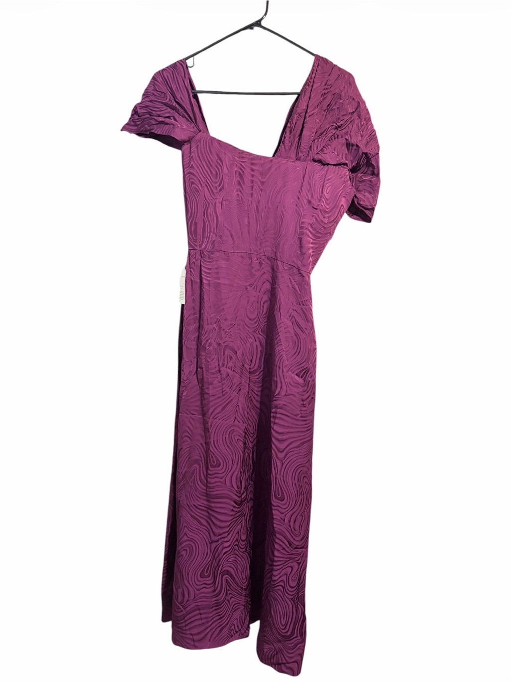 Markarian Adela Jacquard Midi Dress Sz 2 Nwt Off Shoulder Romantic Formal — image 2 of 5